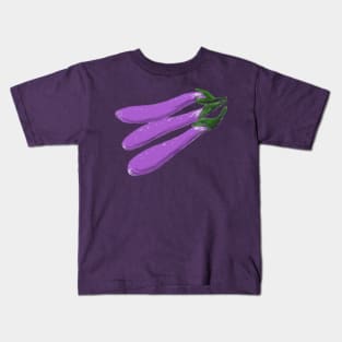 Chinese Eggplants Kids T-Shirt